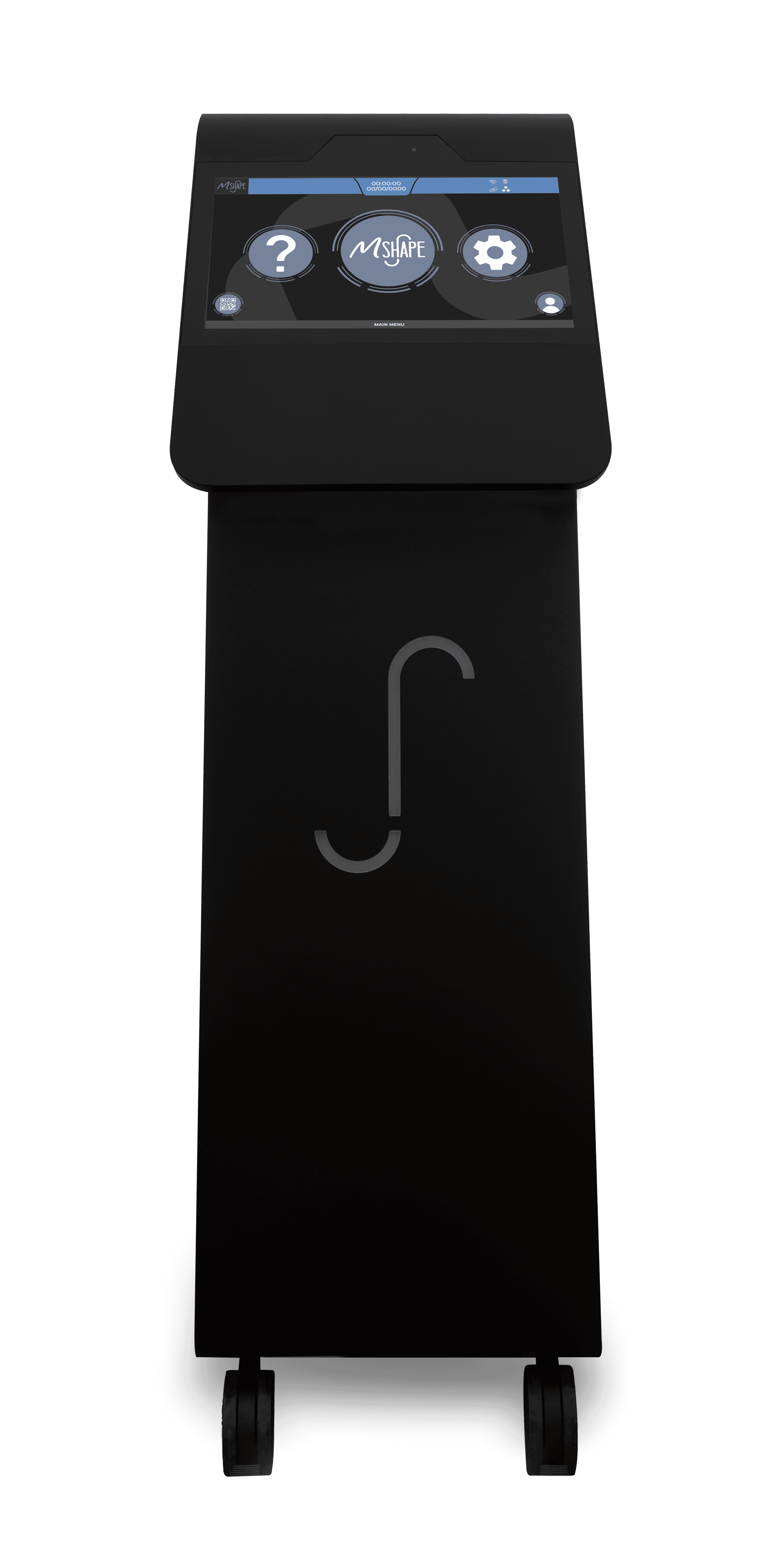 The MShape machine seen from the front